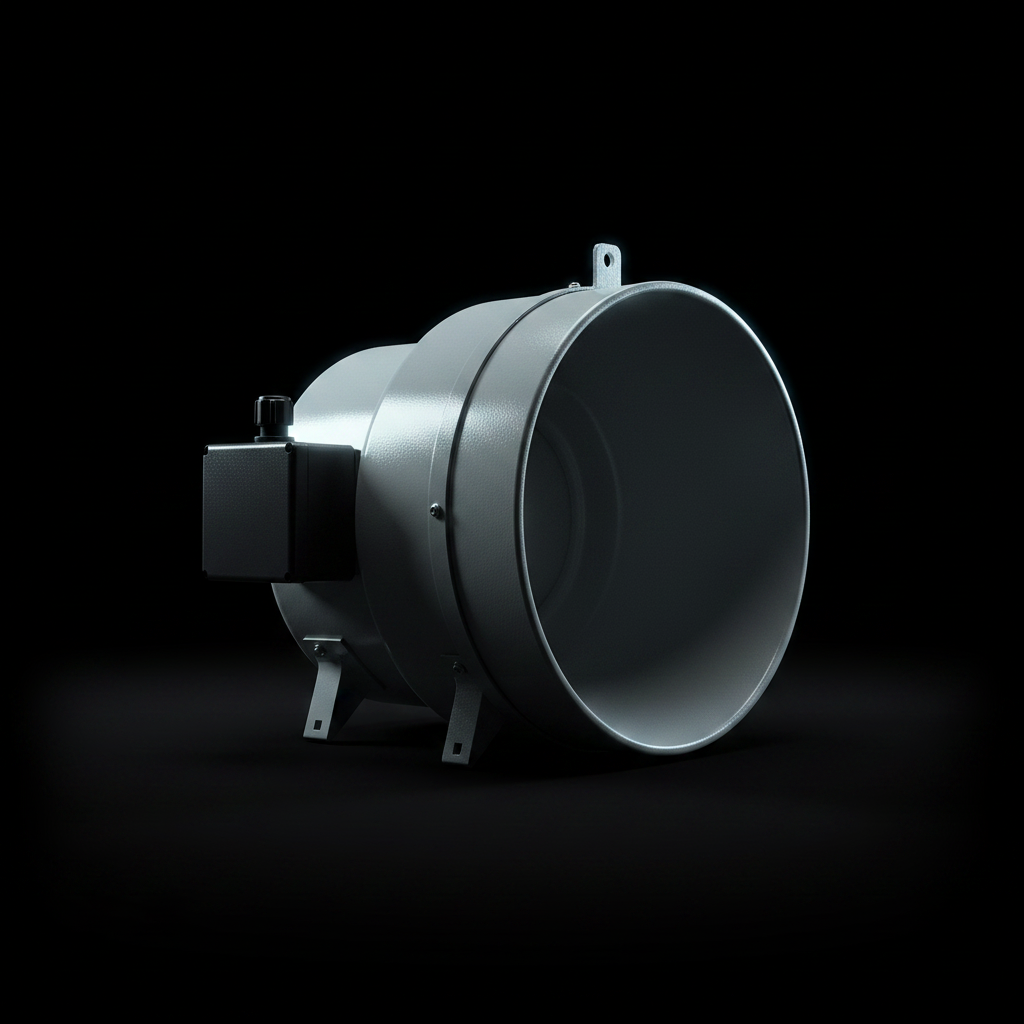 WAD IL-M Series High Load Ventilation Fan with External Rotor Motor By Wadbros