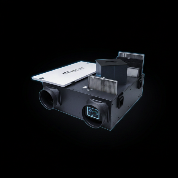 ERV NEO Series Smart Energy Recovery Ventilator (ERV) | HEPA Filter | WiFi Control | Fresh Air Ventilation | By Wadbros
