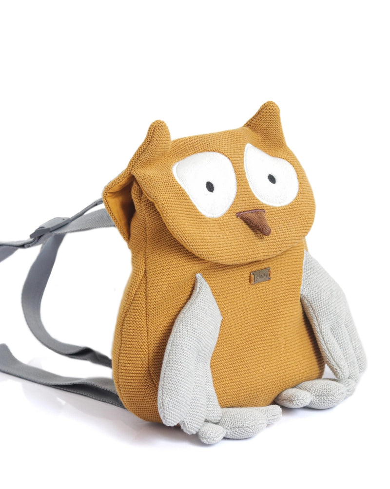 Cute Owl Shape Kids Bags For School & Travel Backpacks By APT