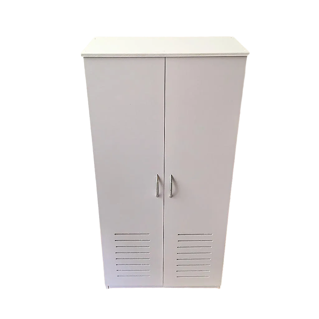 Floor Standing PVC MOP / Janitor Shelf Bathroom Accessories Storage Waterproof Bathroom Cabinet