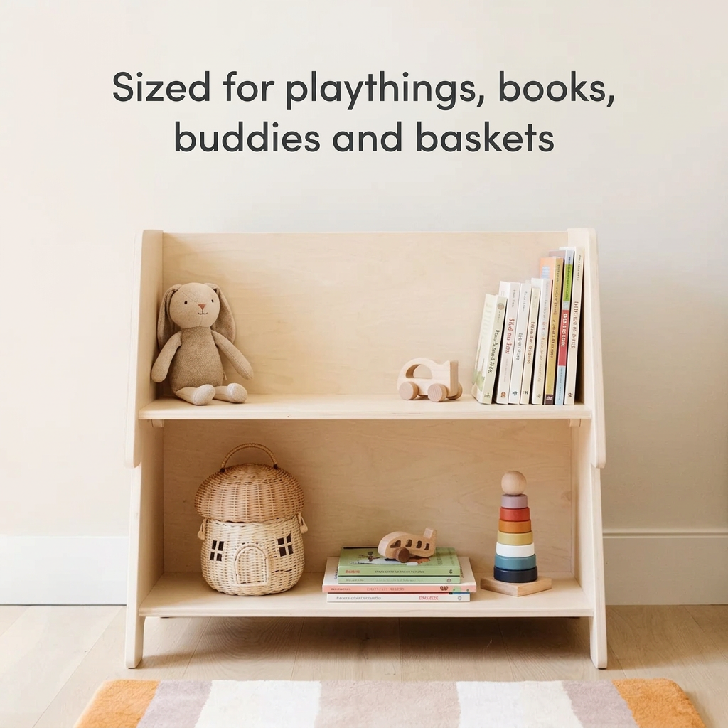 Stackable Play Shelf For Kids By Miza
