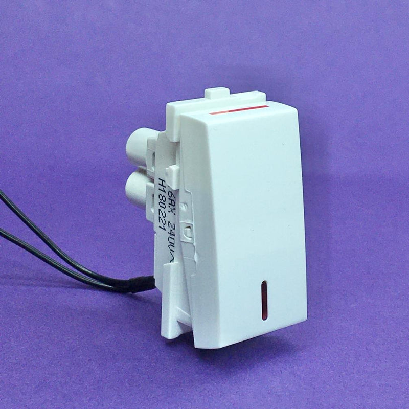Anchor Penta Modular 1 Module 16 & 25 AX 1 Way with Neon Switches - 1 Pc
