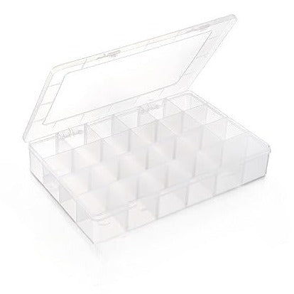 Adjustable 36/24 &15 Grid Jewellary Organizer Box By AK - 1 PC