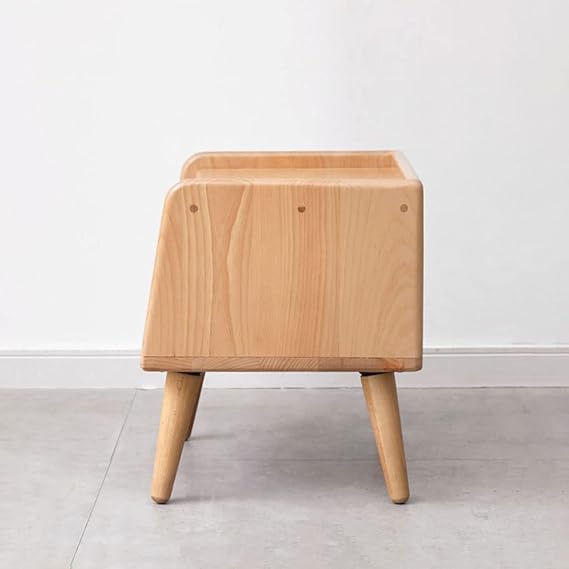 Solid Wood Bedside Cabinet Storage By Miza