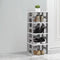 Foldable Plastic 4 & 5 Tier Shoe Rack By AK - 1 PC