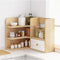 Corner Desktop Bookshelf Desk Organizer By Miza