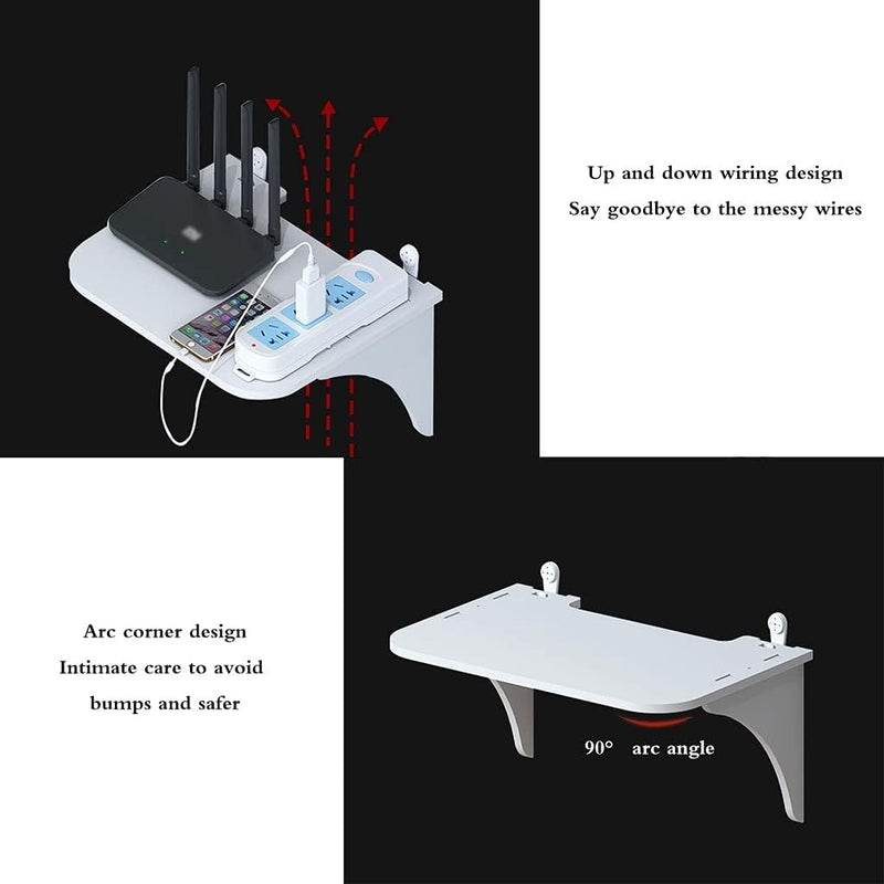 Multifunctional Router Storage Box / TV Set-Top Box Rack By Miza