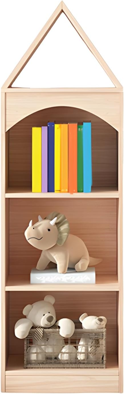 Freestanding Nordic Kids Bookshelf By Miza