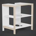 3 Shelves Lower Washbasin Cabinet By Miza