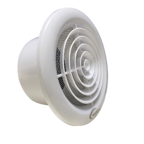 Net Diffuser & Disc Valve For Ventilation/Exhaust Fan By Wadbros