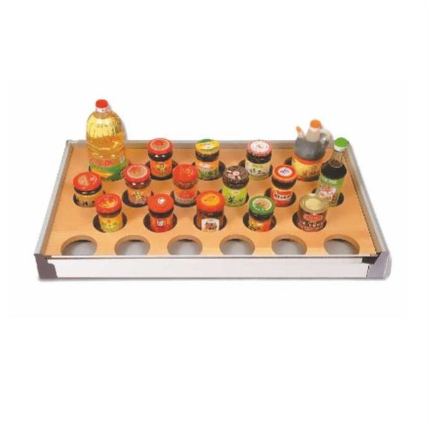 Wooden Multipurpose Cabinet Organizer Tray By Inox - 1 Pc