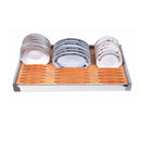 Wooden Multipurpose Cabinet Organizer Tray By Inox - 1 Pc