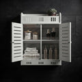 Wall Mounted PVC Bathroom [38] Storage Cabinet With By Miza