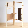 Folding Towel Hanger Rack For Corner Or As Partition By Miza