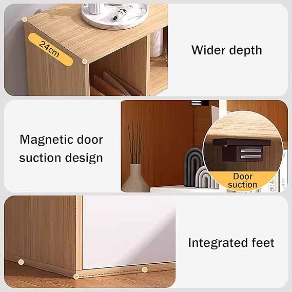Cabinets For Storage With Doors For Bedroom / Living Room By Miza