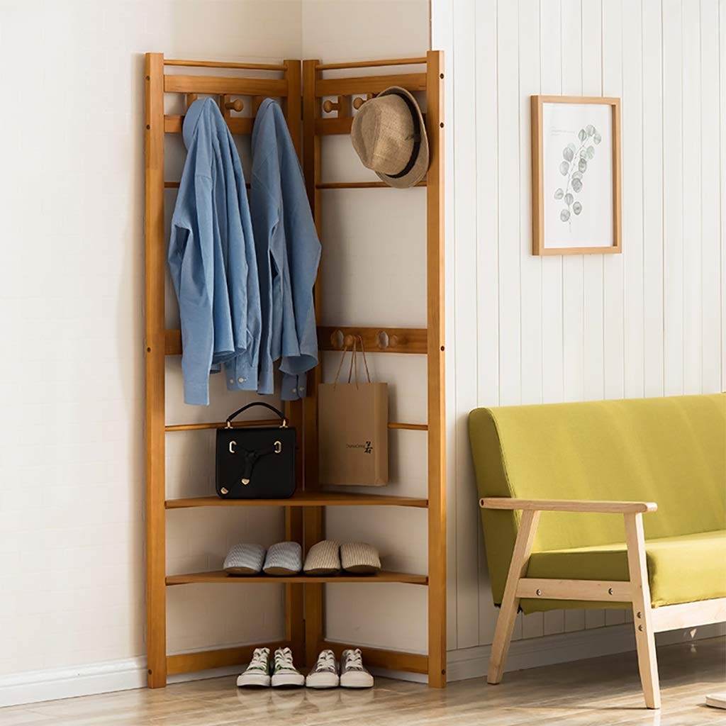 Solid Wood Frame Creative Coat Rack By Miza
