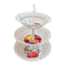 3 Layer Multipurpose Vegetable & Fruit Basket/Kitchen Storage In White By AK - 1 PC