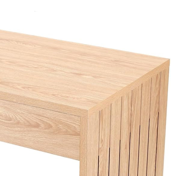 Fluted Entryway / Hallway Console Table By Miza