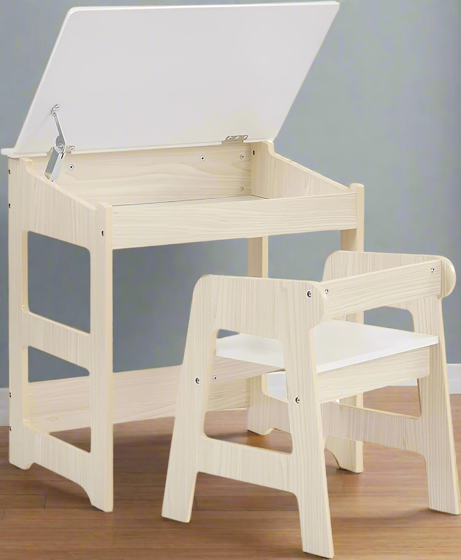 Scandi Study Desk For Kids By Miza
