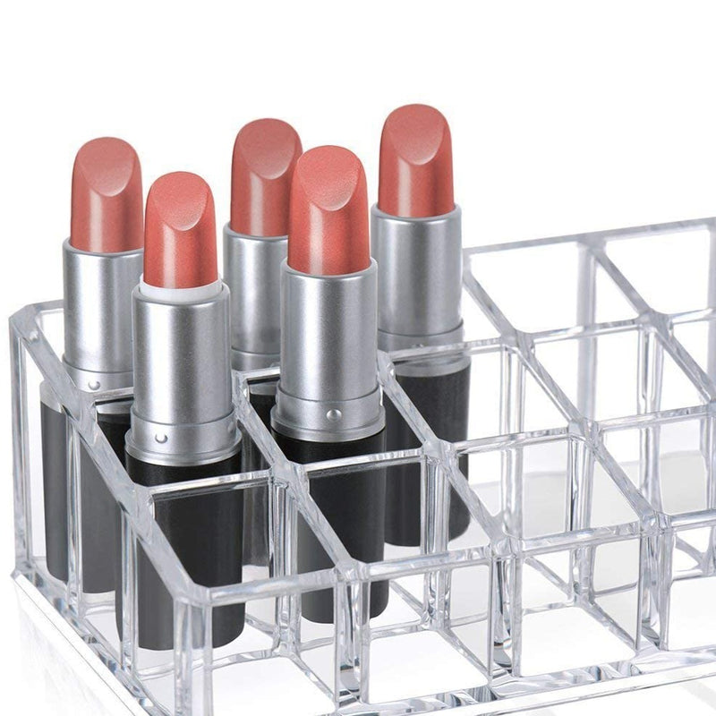 Acrylic Lipstick Holder/Makeup Organiser By AK - 1 PC