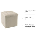 Foldable Pouff / Foot Stool / Knockdown Storage Box By AK - 1pc