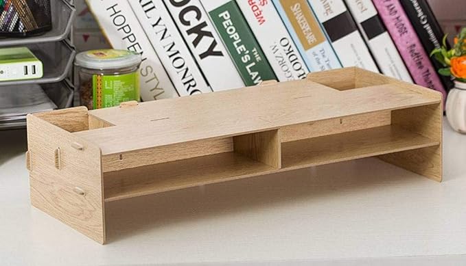 Monitor Stand Computer Shelf By Miza