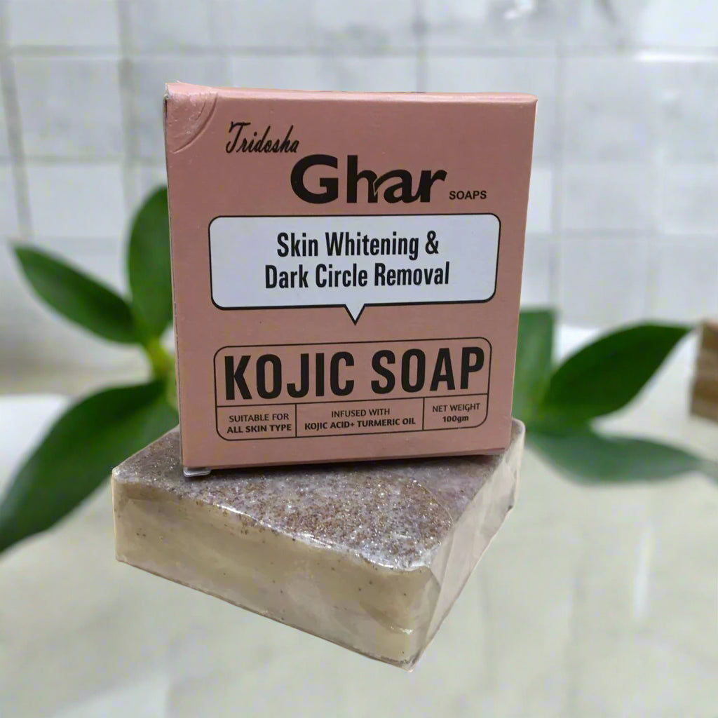 Tridosha Kojic Soap | Skin Whitening & Dark Circle Removal