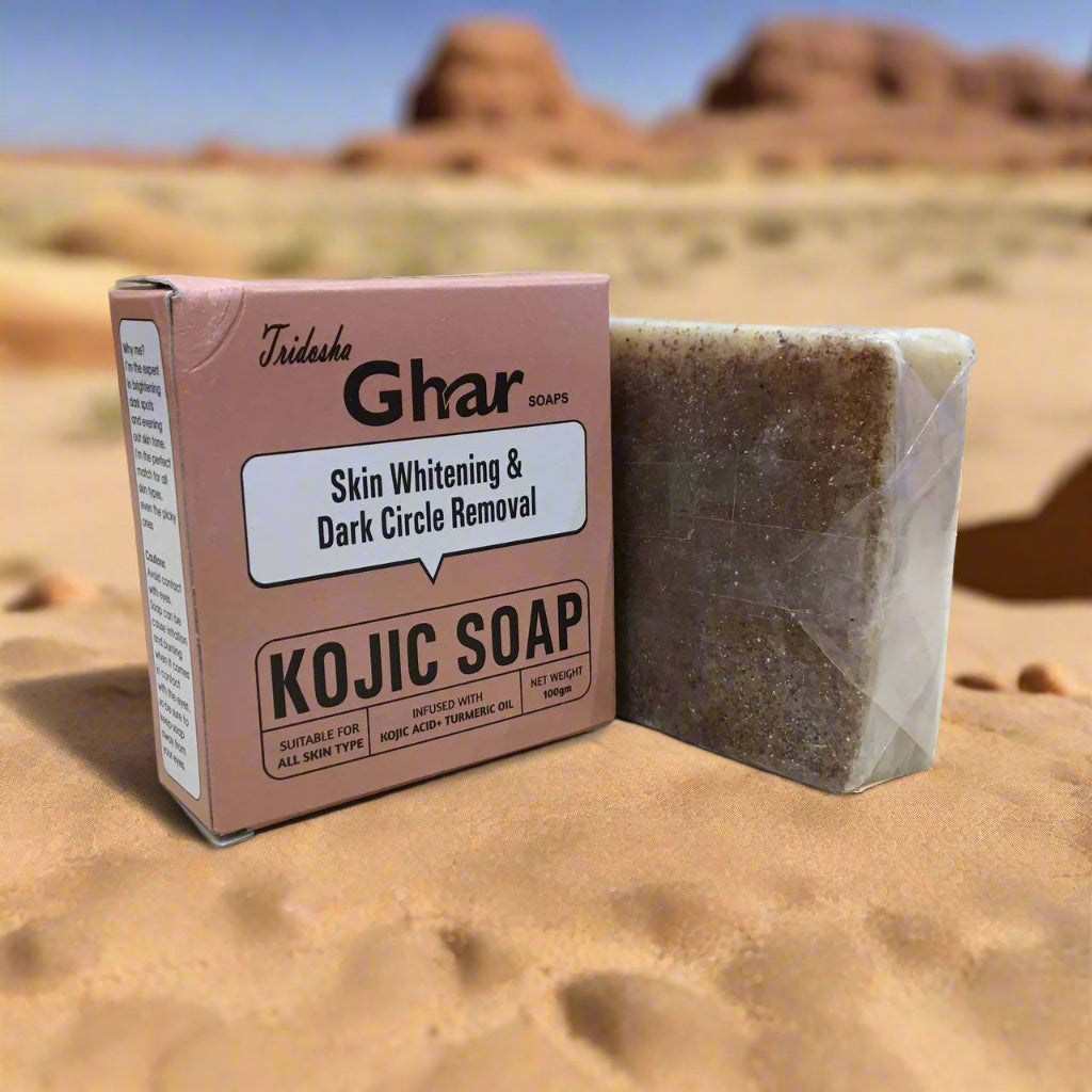 Tridosha Kojic Soap | Skin Whitening & Dark Circle Removal