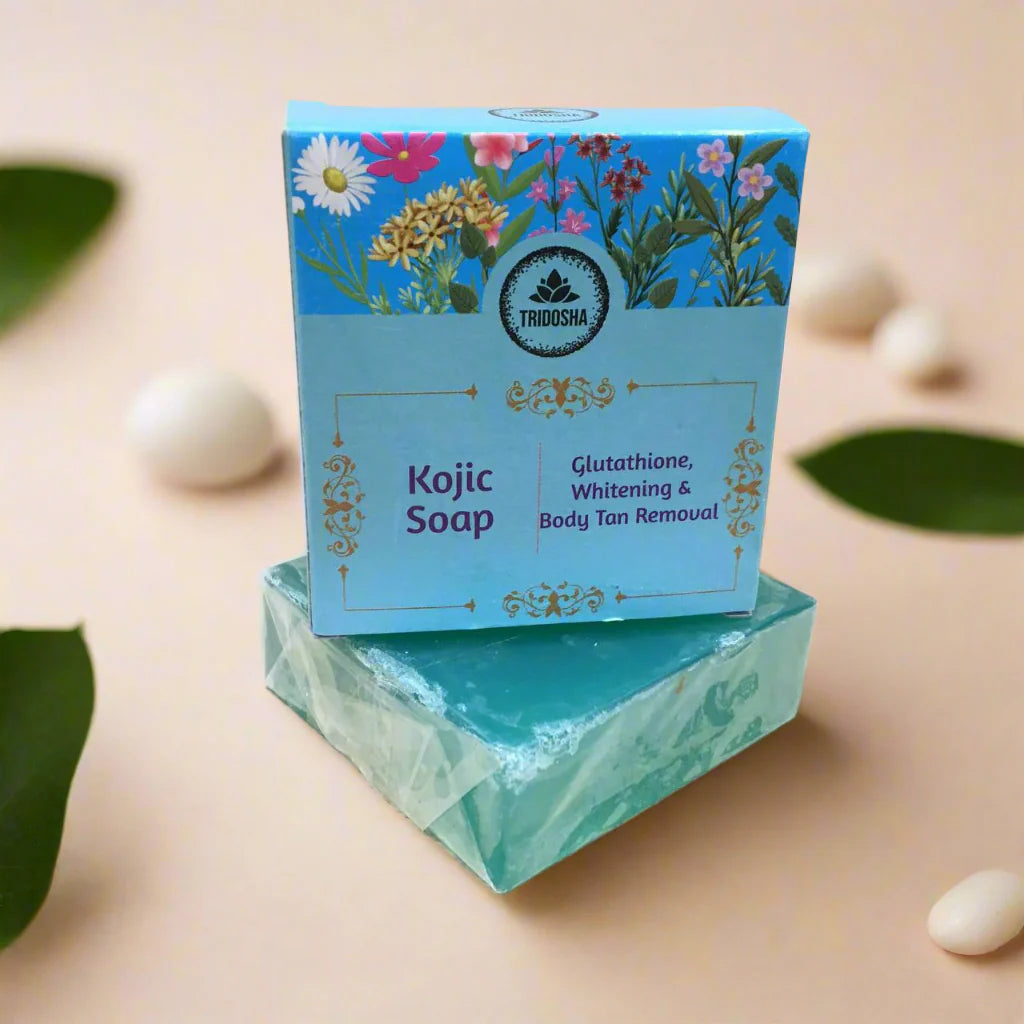 Tridosha Kojic Soap – Glutathione, Whitening & Body Tan Removal