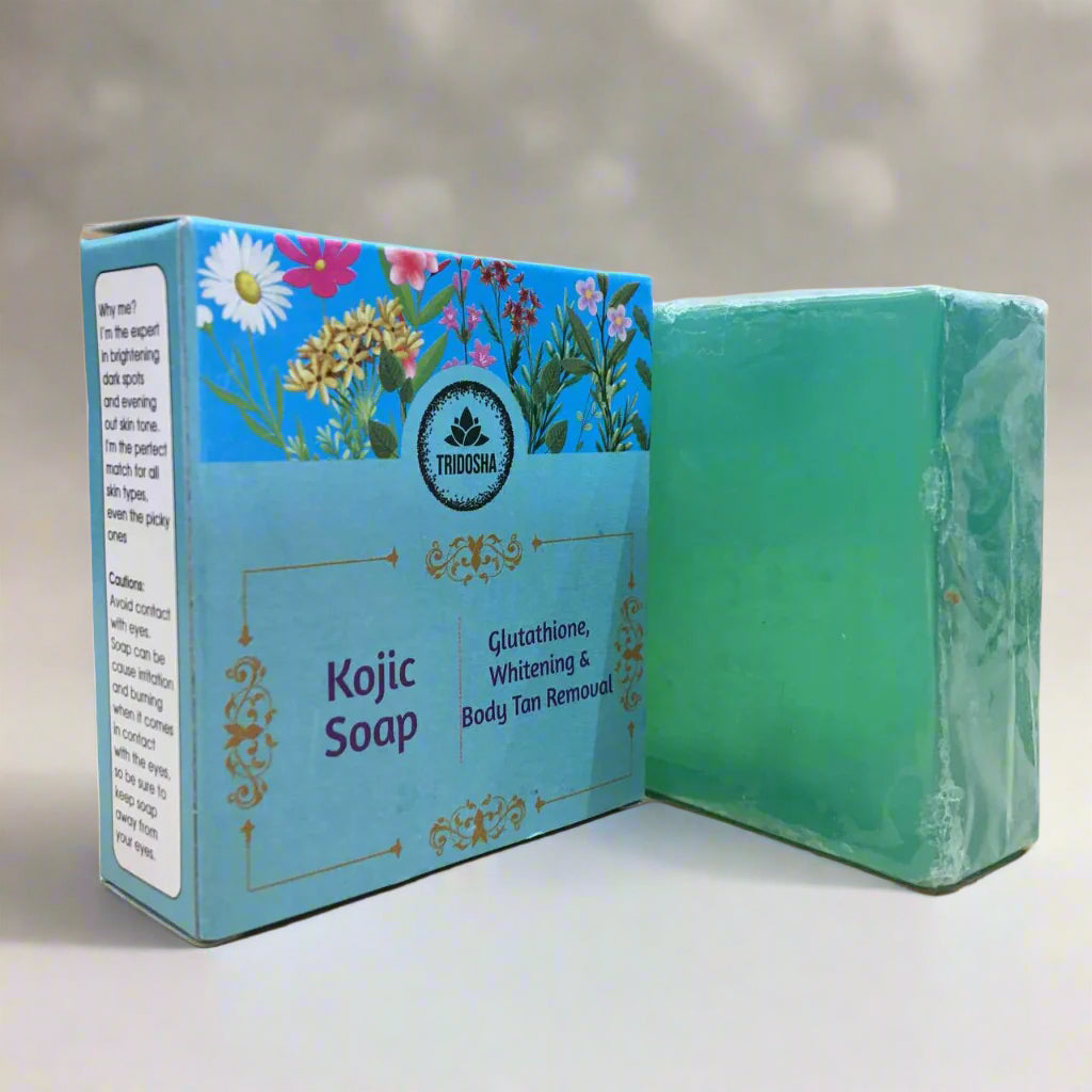 Tridosha Kojic Soap – Glutathione, Whitening & Body Tan Removal