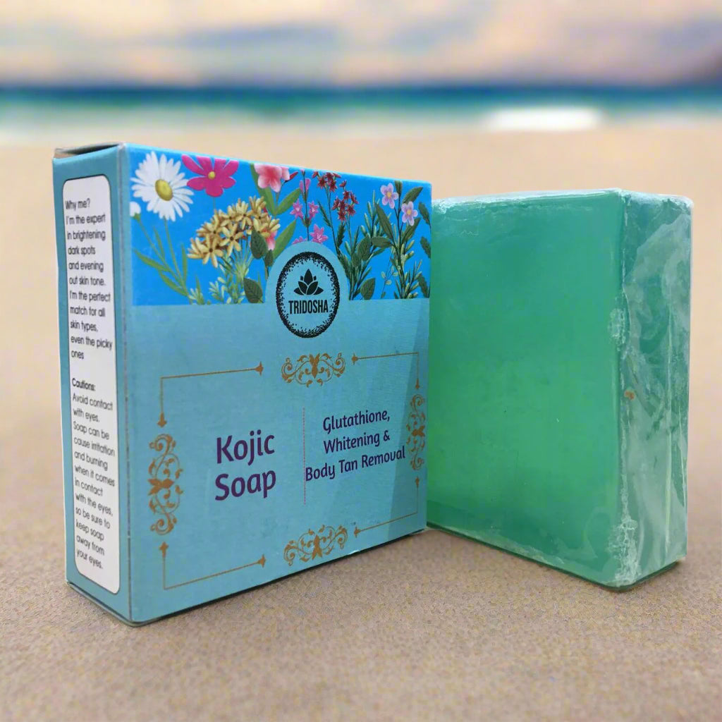 Tridosha Kojic Soap – Glutathione, Whitening & Body Tan Removal