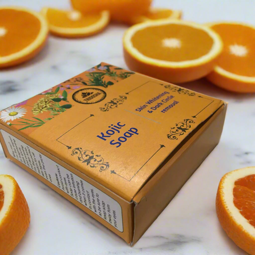 Tridosha Kojic Soap | Skin Whitening & Dark Circle Removal