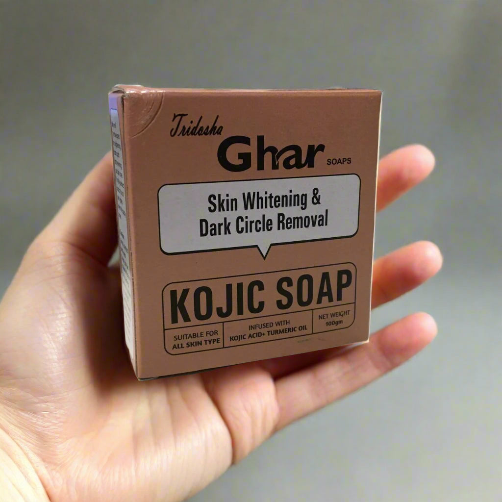 Tridosha Kojic Soap | Skin Whitening & Dark Circle Removal