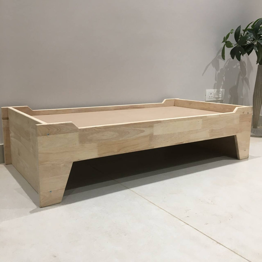 Reversible Montessori Bed for Toddlers/Wooden Bed for Kids By Miza