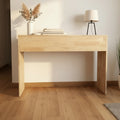 Fluted Entryway / Hallway Console Table By Miza