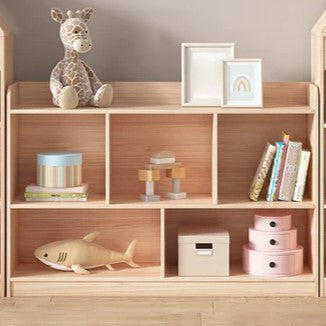 Freestanding Nordic Kids Bookshelf By Miza