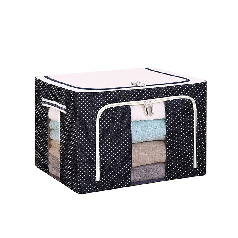 Multi Colours & Print Foldable Living Storage Boxes With Metal Frame By AK - 1 PC