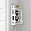 3 Tier Bathroom Shelf Wall Mounted with Towel Hooks By Miza