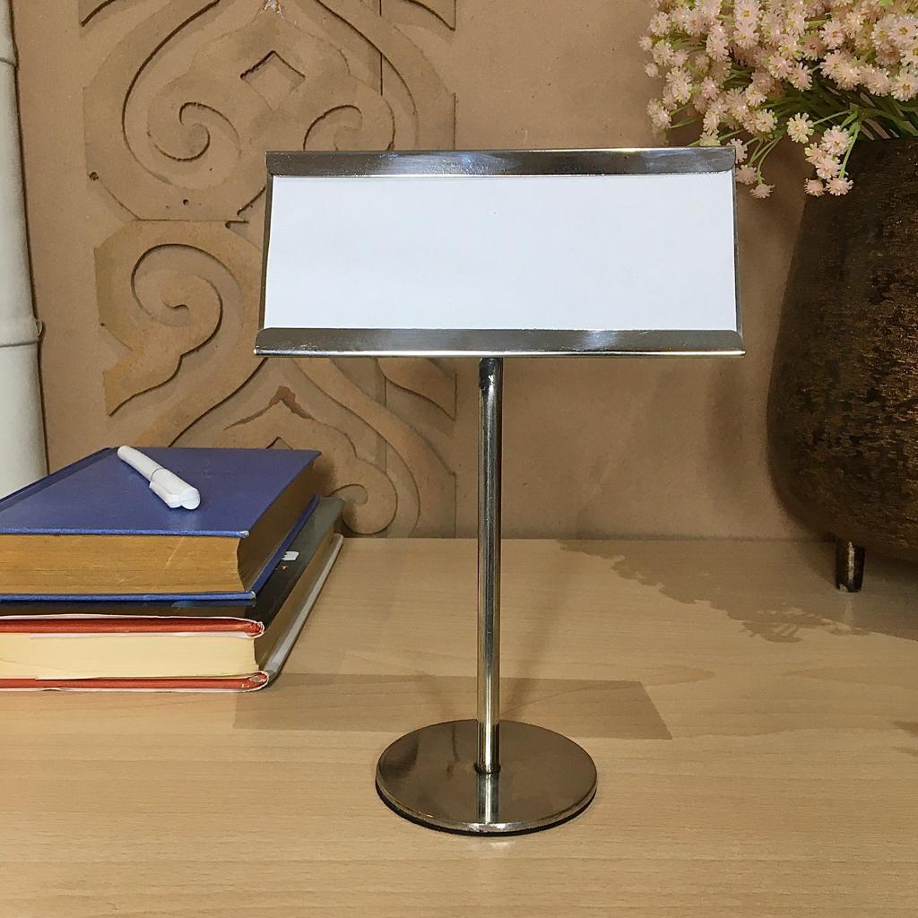 Stainless Steel Menu Hold Stands Paperclip Photo Holder/Card Holder