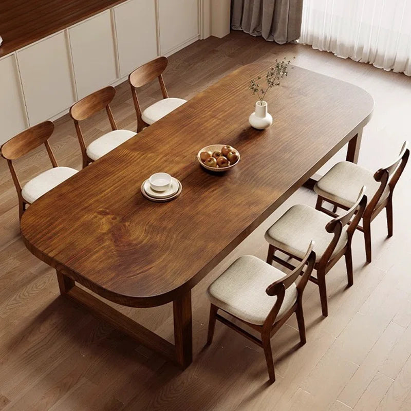 Rustic Charm Double Pedestal Dining Collection,6 Chairs/3 Chairs with Bench