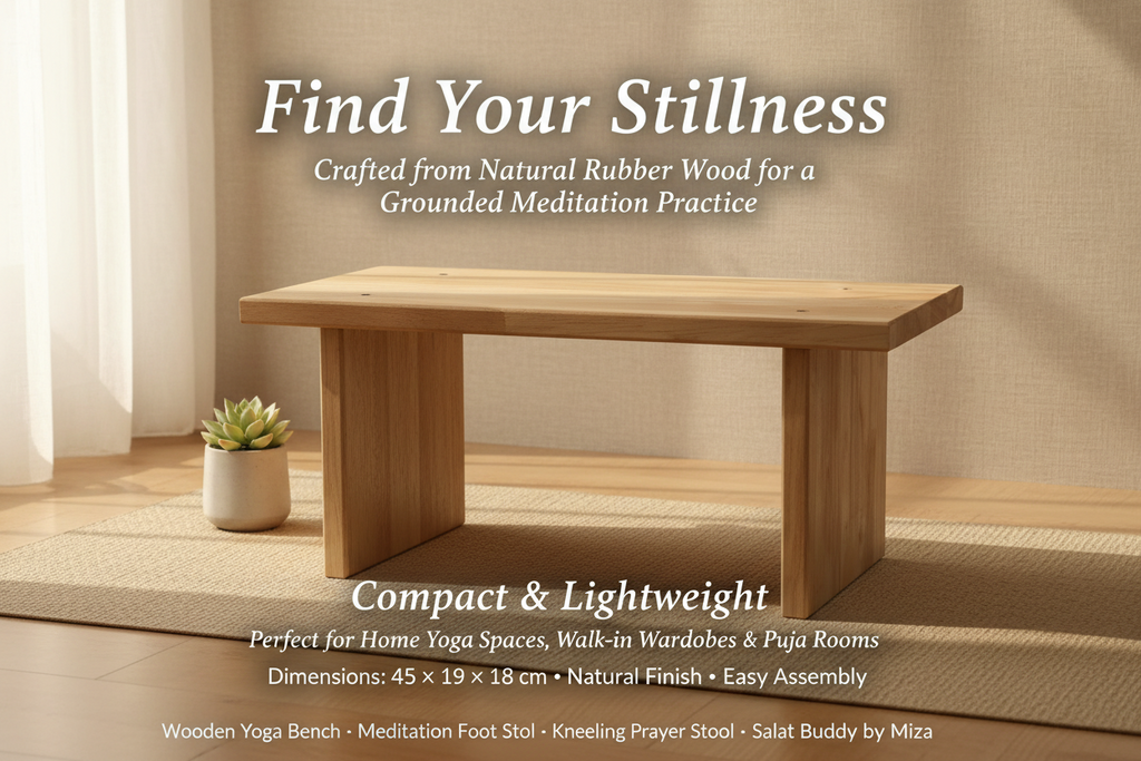 Salat Buddy Meditation Yoga Stool/Foot Stool  By Miza