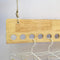 Ceiling Rope Hanging Wooden Clothes Hanger Rack By Miza