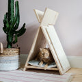 X - Shape Cat House By Miza