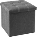 Foldable Pouff / Foot Stool / Knockdown Storage Box By AK - 1pc