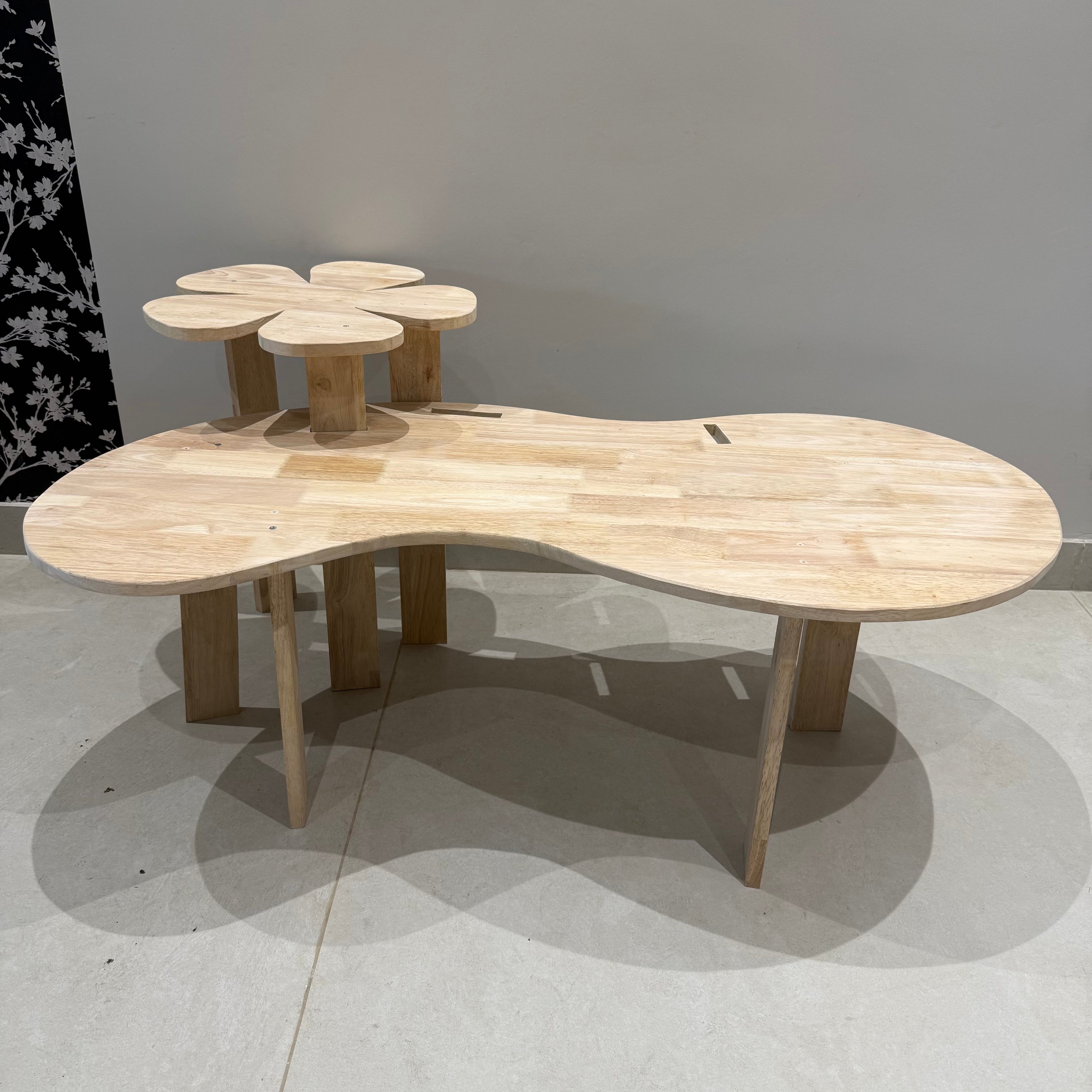 Scandinavian Wavy Table For Kids By Miza