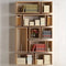 Floating Asymmetrical Wall Bookshelf Modular Shelves By Miza