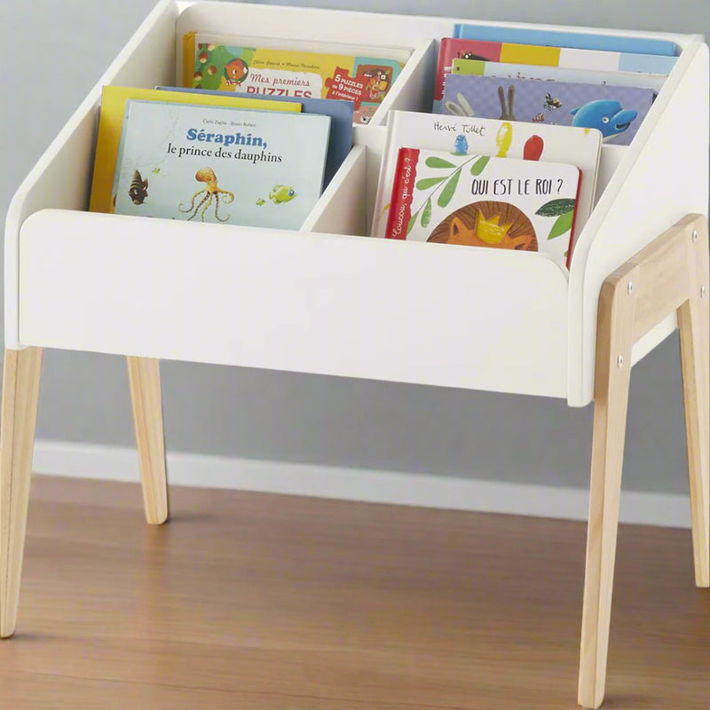 Montessori Wooden Bookshelf for Children By Miza