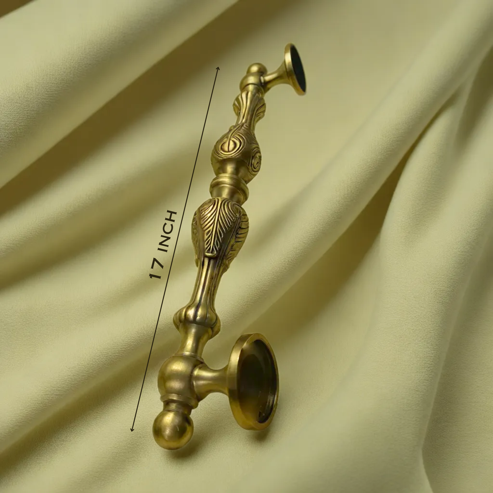 Antique Metal Decorative Door Handles For Interior And Exterior (With Screw) By DH