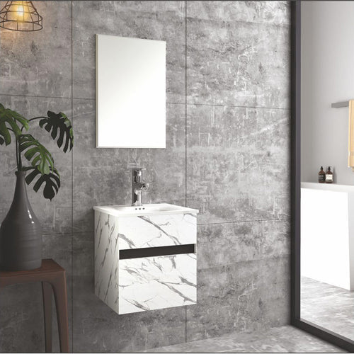 Rio & Adler Washbasin Bathroom Vanity With Mirror By TGF