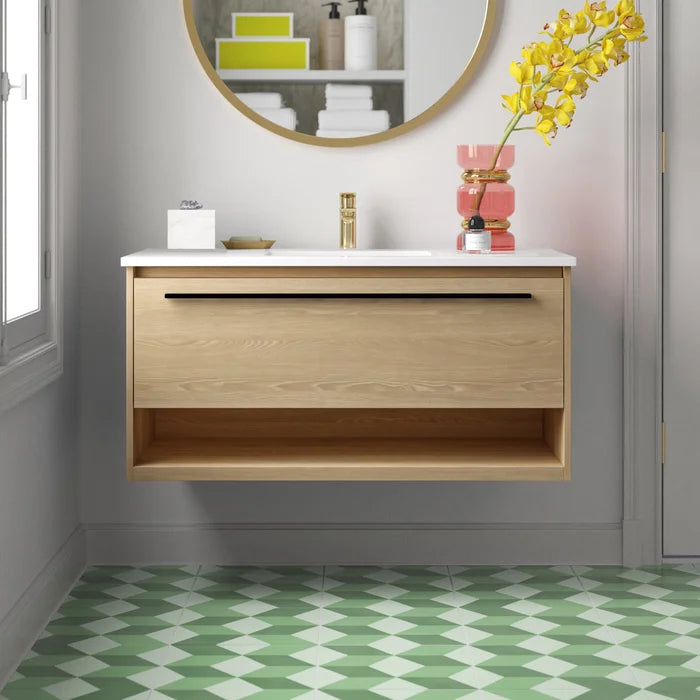 Refined Floating Vanity Without Basin By Miza